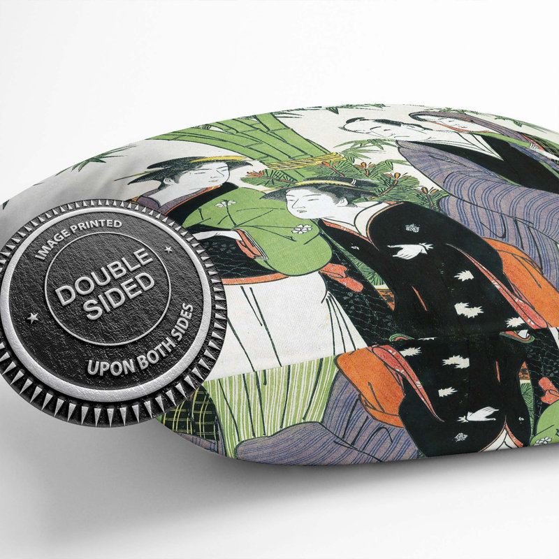 Square Throw Cushion, 40cm H x 40cm W x 15cm D