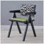 2 chaises de salle à manger, en bois d'hévéa massif, de style médiéval, avec accoudoirs, chaise de salon, simple et naturelle-282046275