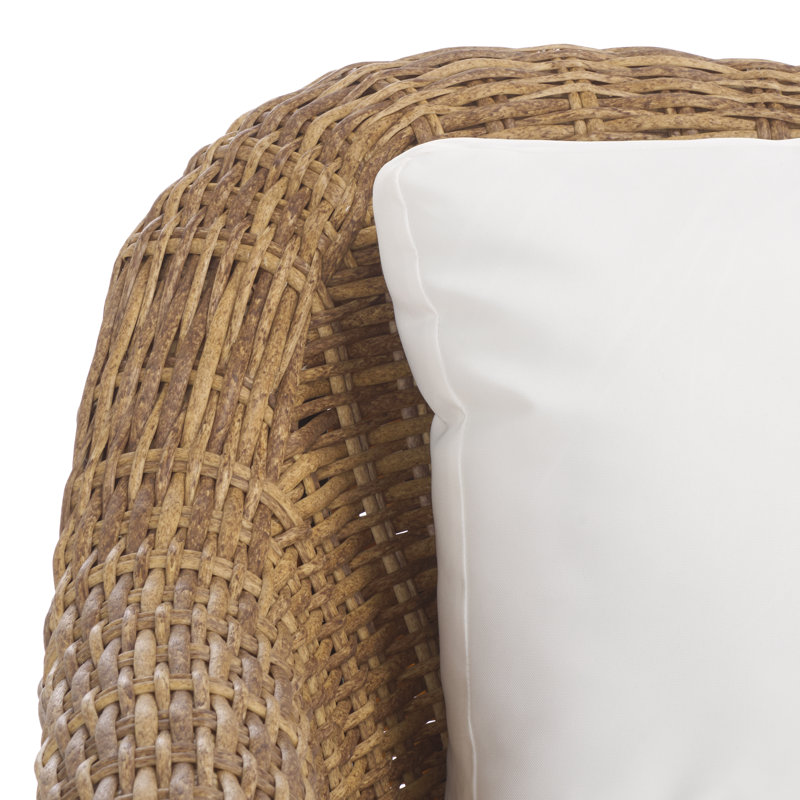 Melbourne Wicker 2 Piece Patio Conversation Set
