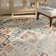 Tapis beige à motif géométrique Farwa