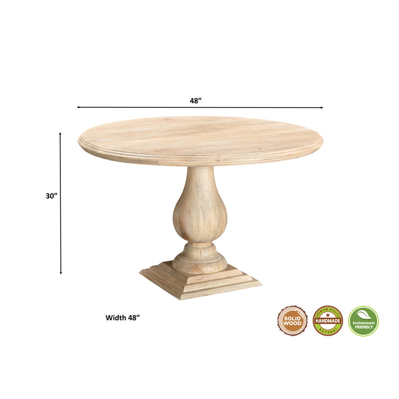 Rond Josiane 48 po, Naturel