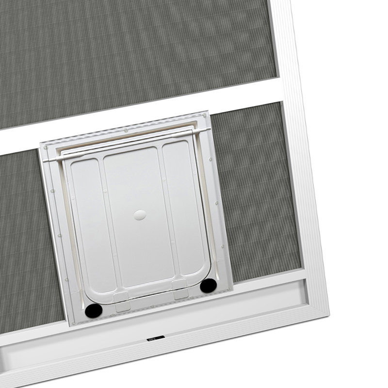 Slab Screen Door, White
