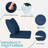 Outdoor Cushion Set Seat and Back Cushion (Set Of 2 Seats,2 Backs)-1052753594