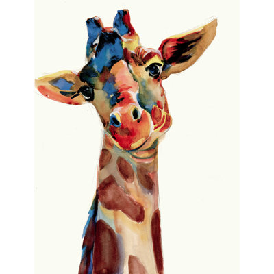 The Giraffe 2 - Impression sur toile tendue