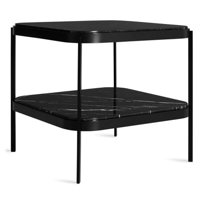 Comehither Marble Top End Table