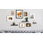 Engineered Wood Picture Frame - Set of 7 with Mat-2063421981