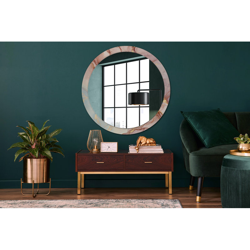 Huldar Glass Flat Wall Mirror