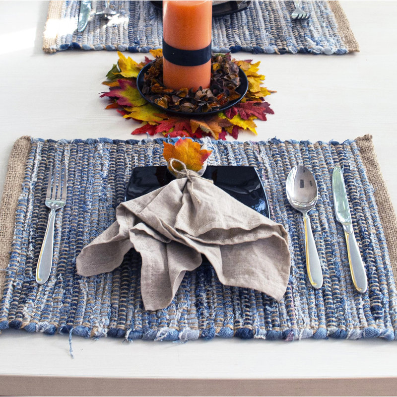 Mcclean Jute Abstract Rectangle Placemat