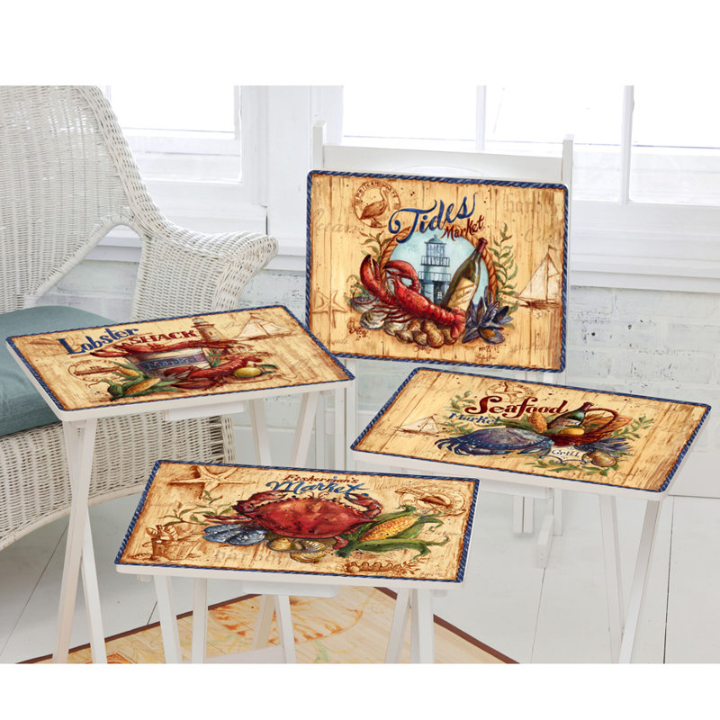 Tollette Tray Table Set