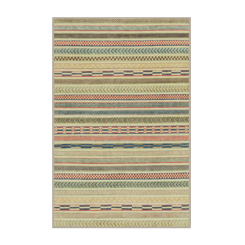 Abstract Indoor Rug, Rectangle 5' x 7'