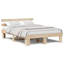 Bed Frame With Headboard Solid Wood Pine-1574490359-1574490357