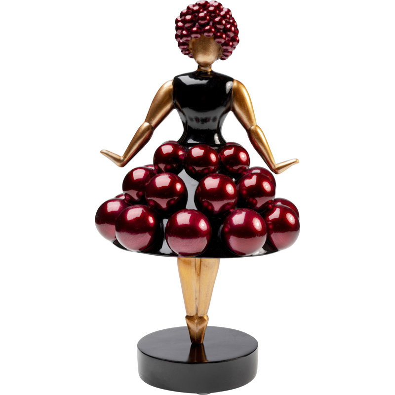 Prima Ballerina Pom Colore Figurine, Purple