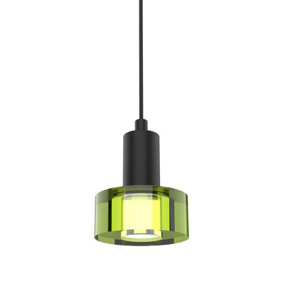 1 - Light Single Drum LED Pendant