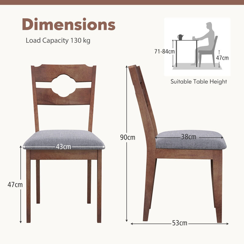 Aafia 47cm H Upholstered Side Chair