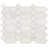 6" x 12" Natural Stone Grid Mosaic Wall Tile-87326989