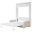 Lit escamotable mural Murphy avec coussin-126163517-126163518