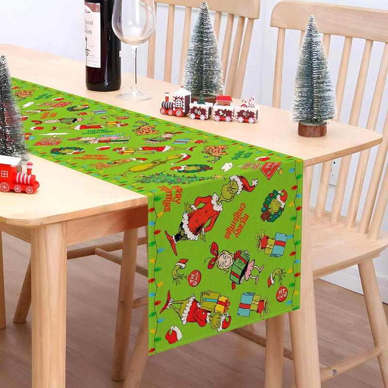 Chemin de table Merry Christmas