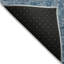 Tapis bleu intérieur / extérieur lavable à la machine Xhevrie-1246502777