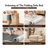 Nathasa Bean Bag Soft Sleeper Chair With Pillow, Foldable Compression Mattress With Back Support-1662398400