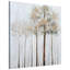 «Winter Forest 2 Textured Metallic» par Martin Edwards, reproduction d'art sur toile tendue