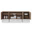 Tiered 86'' W Solid Wood Sideboard