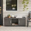 Armoire de rangement pour chaussures 47 po 2 portes-962266544