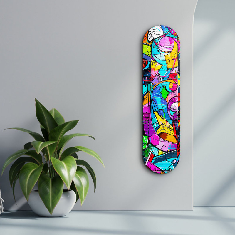 Peinture décorative en verre trempé