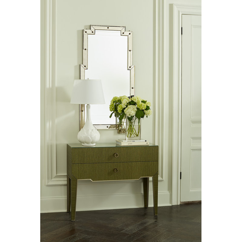Lotus Lamp With Shade 16-Inch White Linen, With Nickel, Cloud Nine