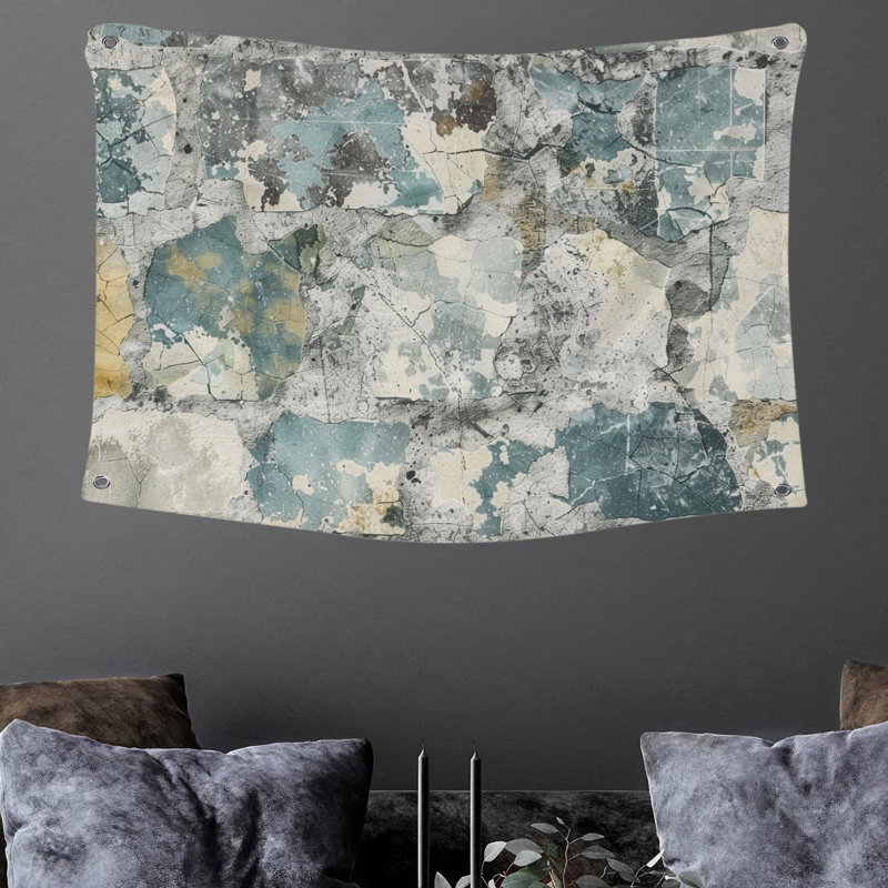 Tapisserie en microfibre, H 68 po x l 80 po
