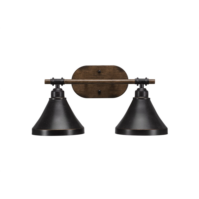 Barre d'éclairage de salle de bain Blacksmith