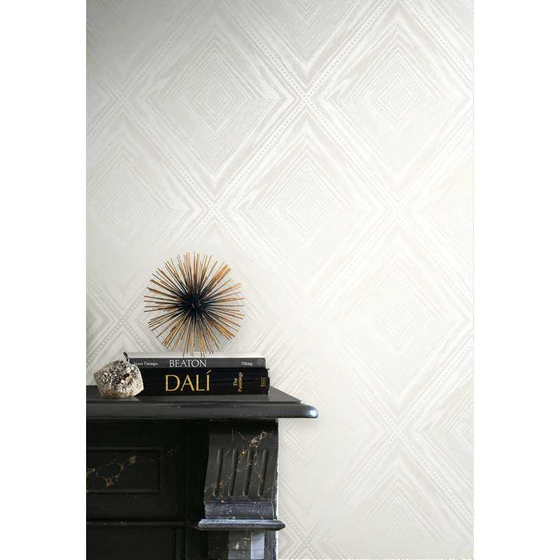 Gothenburg 10.05m x 53cm Wallpaper Roll, White