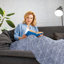  Zahra Blanket/Throw For Sofa Chair Bed Ochre-1158249910-1158249911