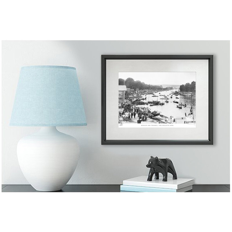 Henley On Thames, The Regatta 1890 by Francis Frith - Single Picture Frame Print, 40cm H x 50cm W x 2.3cm D