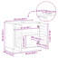 Sink Cabinet With Shelf VIGO 67.5 X 34 X 59 Cm-1554725473