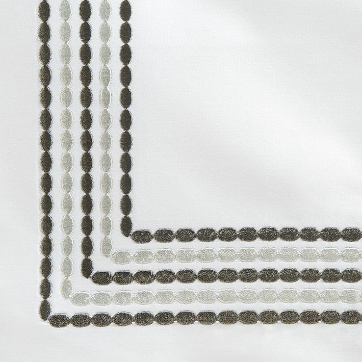 Stella 100% Cotton Envelope Sham, King, Slate Gray