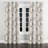 Country Farmhouse Room Darkening Curtains - Patchwork Neutral Mix Quilt Velvet Grommet Curtain - 1 Panel-354370148-354370149