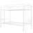 Twin Over Twin Metal Bunk Bed with Detachable Design – Split into Two Separate Beds for Kids' Room or Guest Room-472801099
