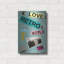 «Love Retro Style» par Elo Marc, art mural en métal-2062321174