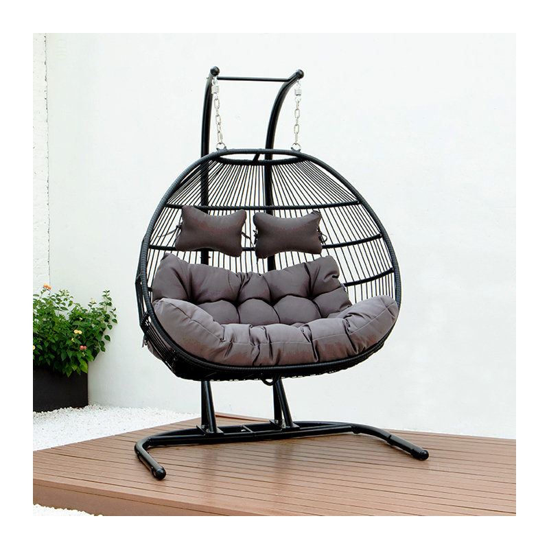 FAUTEUIL DOUBLE PLIABLE PLIABLE AVEC COUSSIN