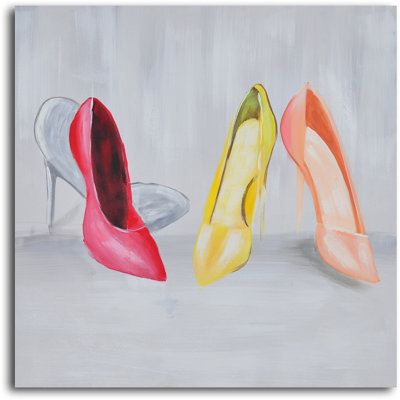 " Double-Trouble Shoe Shining " 2 - Pieces Painting Print