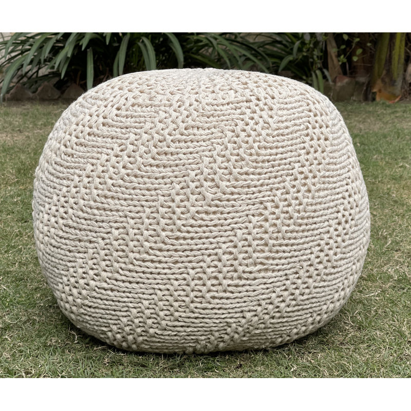 Upholstered Pouf