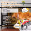 Cage pour chien de style cage pour meubles pour grands chiens d'intérieur robuste 41 po-120082702