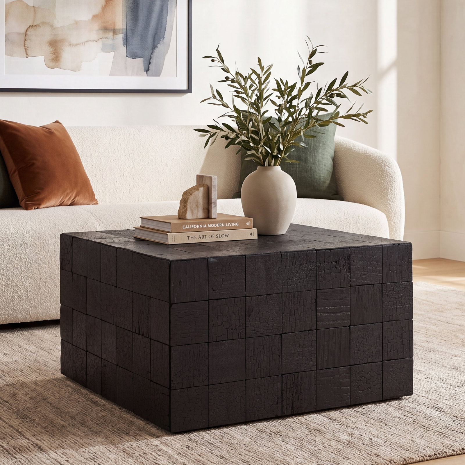Ciro Solid Wood Single Coffee Table
