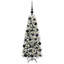 Artificial Christmas Tree with 150 LEDs White-235014595-235014593
