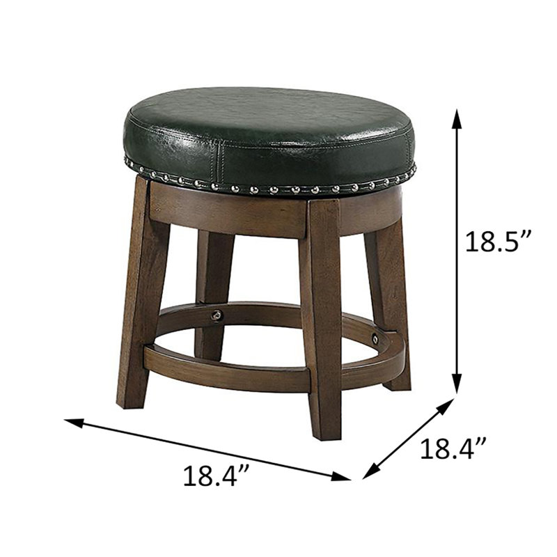 Tabouret pivotant, Vert