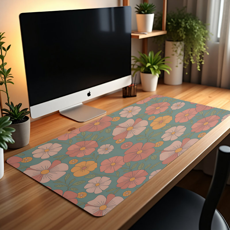 Polyester Desk Pad, 23.6x13.8