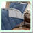 Reversible Comforter Set - Queen Size - Lightweight Down Alternative Bedding Set - All Season Soft Comforter with 2 Shams - 3 Piece Bed Set