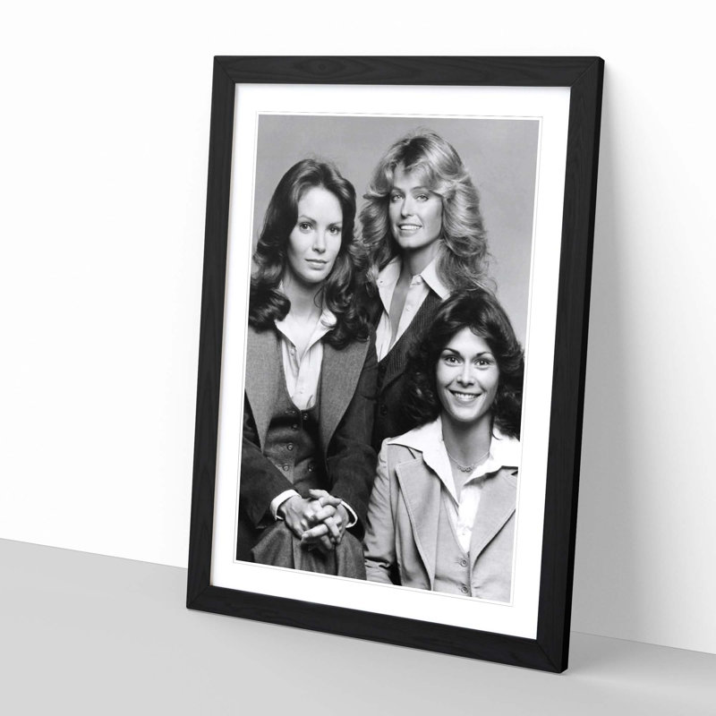 Single Picture Frame Print, Black