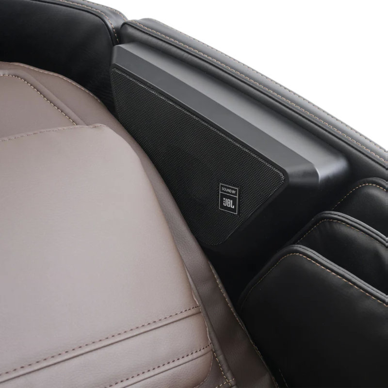 Fauteuil de massage chauffant inclinable électrique Super Novo 2.0 de Humain Touch, Crème