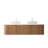 60" Wall-Mounted Double Bathroom Vanity with Sink